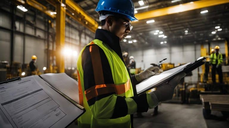 Ongoing workplace safety and health inspection