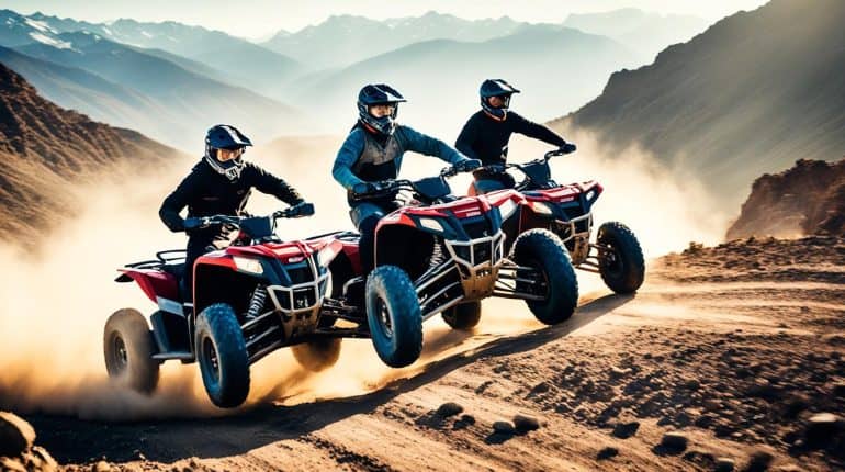 ATV off-roading